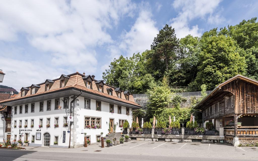 Romantik Hotel L'Etoile Charmey Kültér fotó
