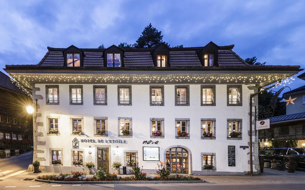 Romantik Hotel L'Etoile Charmey Kültér fotó